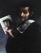 DOLCI, Carlo Self-Portrait dgd oil painting artist